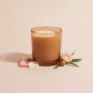 Amber Bloom Candle